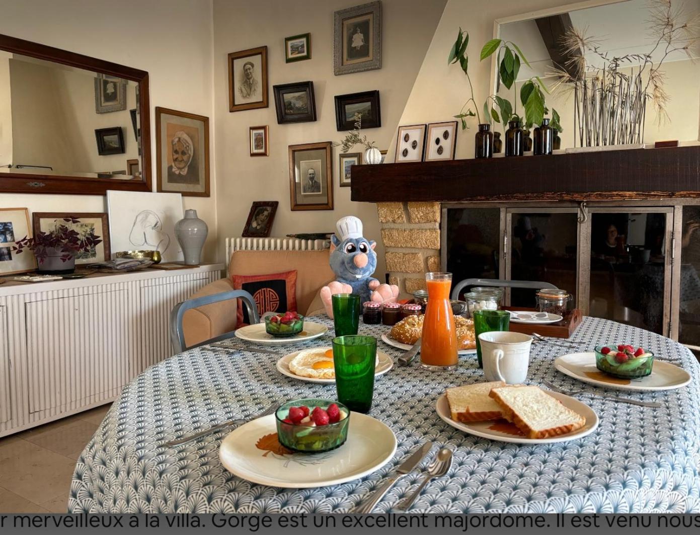 La Villa Plaisance - Maison Et Chambres D Hotes A Proximite De Chateaneuf-Du-Pape Bédarrides Екстериор снимка